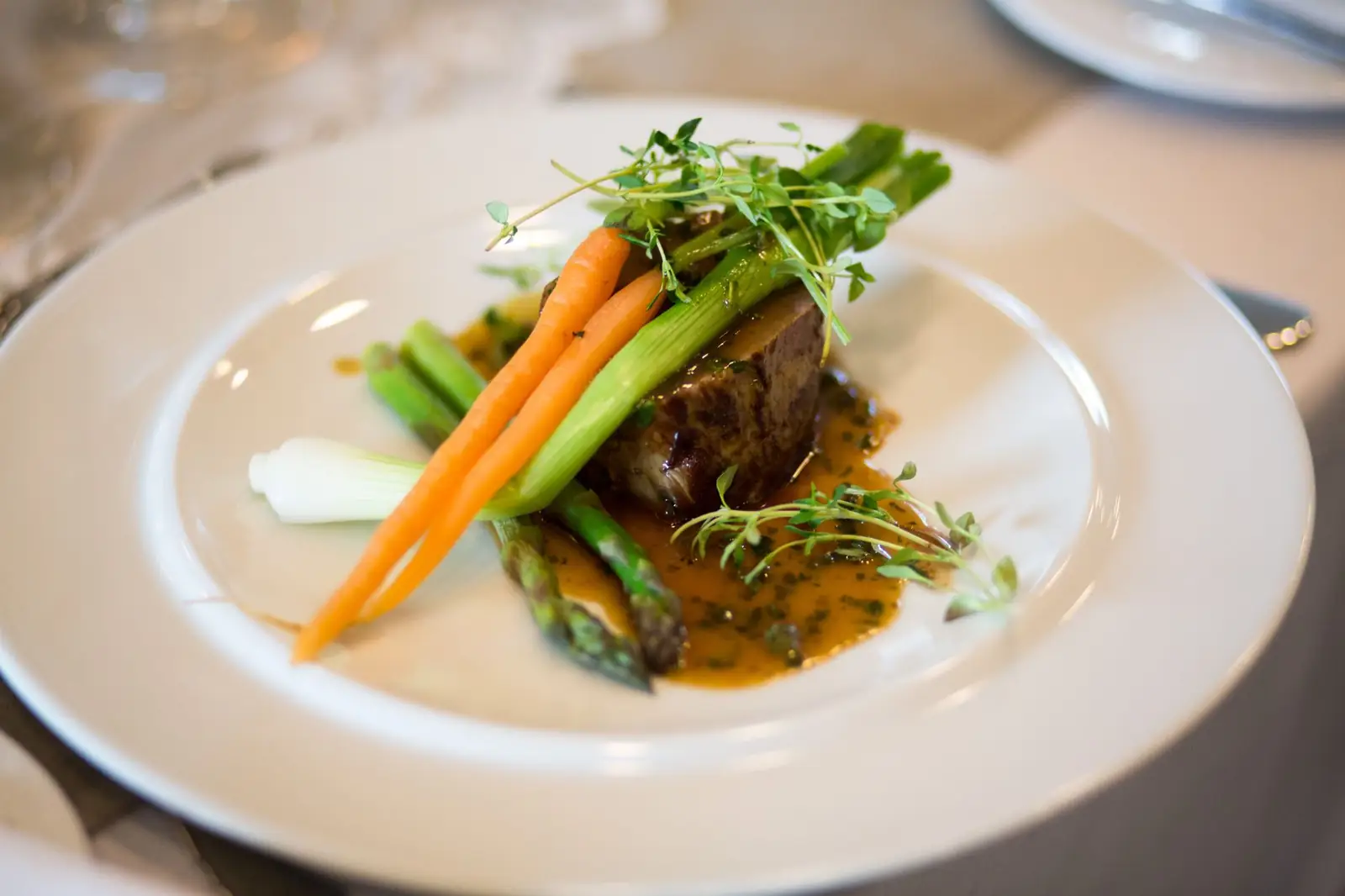 Dining detail at Paxelagrandhotel